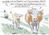 Cartoon: brandeisen (small) by woessner tagged beschneidung,brandeisen,kuh,tiere,herde,besitz,zwang,festlegung,initiation,religion,kirche,judentum,islam