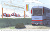 Cartoon: campingplatz gentrifizierung (small) by woessner tagged karikatur,woessner,cartoon,motorisierung,campingfahrzeug,wohnwagen,luxuswohnmobil,verkehr,umwelt,freizeitgestaltung,corona,covid,pandemie,lockdown,campingplatz,gentrifizierung,urbane,mittelschicht,suv,luxus,wohnmobil,matriarchat,regenbogenfahne,lgbt,bewirtschaftung,wirtschaft,kneipe,biergarten,zeltplatz,campen,zelten,freizeit,urlaub