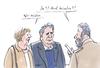 Cartoon: cyberhochzeit (small) by woessner tagged gauck,heirat,hochzeit,partei,politik,bundespräsident,familie,moral,zwang,reporter,interview,medien