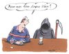 Cartoon: davon leben (small) by woessner tagged davon,leben,gevatter,tod,sensenmann,beruf,einkommen,broterwerb,sinn,sprache