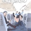 Cartoon: fliegendes personal (small) by woessner tagged fliegendes,personal,flugzeug,stewardess,passagier,stolpern,streich,schadenfreude,saftschubse,pauschalurlaub,ferien,flugreise,geschäftsreise