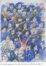 Cartoon: fussballfans konkurrenz neid (small) by woessner tagged fussball,sport,krankenhauslose,minute,anderssein