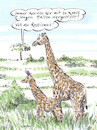 Cartoon: Giraffe (small) by woessner tagged cartoons,karikaturen,woessner,wachsam,erwacht,bewusst,soziale,gerechtigkeit,benachteiligung,klassenbewusstsein,trend,schlagwort,mode,sprache,kampfbegriff,giraffe,rassismus,lange,hälse,typische,merkmale,rasse,ethnie,volksgruppe,wokeness,woke,woky,wokies,politisch,korrekt,rassistisch,mainstream,tiere,afrika,linksgrün,kulturkampf