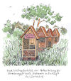 Cartoon: Insektenhotel (small) by woessner tagged freimut,woessner,karikaturen,cartoons,artensterben,artenschutz,vermehrung,sex,sexualität,garten,gartenkultur,umweltfreundlich,ökologisch,öko,bio,biologisch,insektenhotel,insektensterben,stundenhotel,umwelt,fluginsekten,aussterben,ackergift,pflanzengift,pflanzenschutz,pflanzenschutzmittel,glyphosat,neonikotinoide,neonicotinoide,vergiftung