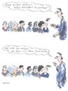 Cartoon: klassenfahrt (small) by woessner tagged klassenfahrt,genehmigung,schule,schüler,lehrer,ost,west,neue,bundesländer,rechtsradikalismus,neonazi,ausländer,ausländerhass,rassismus