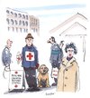 Cartoon: lawinenrettungsstaffel (small) by woessner tagged berliner,lawinenrettungsstaffel,rettungshund,wintersport,sammlung,spendenbereitschaft,gutmütigkeit,schnorrer,betrug,bettler,flachland,berge,hund,tiere