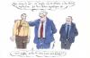 Cartoon: mindestlohn security (small) by woessner tagged mindestlohn,gewerkschaft,wirtschaft,geld,