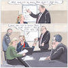 Cartoon: Neujahr Änderung (small) by woessner tagged woessner,karikaturen,cartoons,arbeitsrecht,arbeit,arbeitsbedingungen,arbeitsklima,boss,abteilungsleiter,vorgesetzter,besprechungsraum,besprechungszimmer,mobbing,sturheit,hartnäckigkeit,betriebsleitung,chefallüren,sich,ändern,silvester,neujahr,vorsätze,änderung,büro,chef,angestellte,arbeitsplatz,verhaltensänderung,neues,jahr,silvesternacht,neujahrsmorgen,gesetze,gesetzesänderung,vorschriften,normen,meeting,besprechung