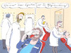 Cartoon: Pflegeversicherung (small) by woessner tagged woessner,karikaturen,cartoons,versicherung,alter,pflegebedürftigkeit,haartracht,bärtig,prollig,pflegeversicherung,friseurinnen,friseur,frisur,haarschnitt,haarpflege,frisiersalon,kunde,ungepflegt,frisör,frisörin,friseuse,haare,schneiden,pflegen,rasieren,rasur,bartpflege,verwahrlost,schlecht,frisiert