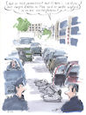 Cartoon: Provokation (small) by woessner tagged freimut,woessner,karikaturen,cartoons,drahtesel,bike,ebike,fortbewegung,umwelt,umweltfreundlich,verkehr,verkehrspolitik,wirtschaftsinteressen,verkehrswegeplan,urbanes,leben,provokation,fahrrad,unfall,aggression,stau,verkehrskollaps,stadtverkehr,berufsverkehr,rad,radverkehr,fahrradunfall,verkehrssicherheit,kfz,autofahrer,auto,mobilität