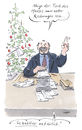 Cartoon: Rechnungen (small) by woessner tagged woessner,karikatur,cartoon,bezahlte,rechnungen,weihnachten,jahresende,betrieb,sylvester,selbständiger,existenzkampf,buchhaltung,steuererklärung,jahresabschluss,inventur,aussenstände,jahresbilanz,kontoführung,finanzbuchhaltung,unternehmer,ich,ag,wunsch,wün