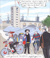 Cartoon: rücksichtslose Fahrradfahrer (small) by woessner tagged woessner,karikaturen,cartoons,rücksicht,rücksichtsvoll,rücksichtslosigkeit,aggressivität,agressiv,zukunft,stadtverkehr,suttgart,21,bahnhof,bahn,fussgänger,umwelt,rücksichtlose,fahrradfahrer,verkehr,autofahrer,umstieg,verkehrswende,rad,fahrrad,velo,drahtesel,bike,ebike,elektrisches,mobilität,stadt,city,öpnv,öffentlicher,nahverkehr