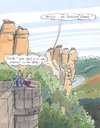 Cartoon: sächsische Schweiz (small) by woessner tagged sächsische,schweiz,ddr,landschaft,unrechtsstaat,linkspartei,diktatur,demokratie,sozialismus,kommunismus,einheitspartei,verteidigung,rechtfertigung