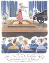 Cartoon: Sandplatz Konzert (small) by woessner tagged woessner,karikaturen,cartoons,auditorium,fachleute,konzerthalle,konzertbesucher,musik,violinkonzert,zuhörerinnen,spezialisten,fachpublikum,sandplatz,konzert,tennis,tennissprache,hartplatz,redewendung,geigenspielerin,violinistin,zuschauer,sportplatz,tennisplatz,rasenplatz,musikveranstaltung,violine,geige,piano,klavier,konzertsaal