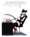 Cartoon: schmerzklinik (small) by woessner tagged schmerzklinik,bad,autsch,medizin,krankenhaus,schmerzbekämpfung,sado,maso,sadismus,masochismus,domina