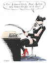 Cartoon: Schmerzklinik (small) by woessner tagged woessner,karikaturen,cartoons,perversion,sexuell,sexualität,erotik,bonding,domina,herrscherin,herrschen,unterwerfen,unterwerfung,hilfe,empfang,empfangsdame,telefonieren,telefon,begrüßung,phrase,höflichkeit,schmerzklinik,bad,autsch,schmerztherapie,medizin,krankenhaus,sado,maso,schmerzen,leid,leiden,schmerzhafte,krankheit,kur,klinik,kurklinik,reha,sadismus,masochismus,quälen,qual,erleiden,genuss,erregung