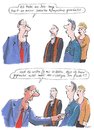 Cartoon: soziale kompetenz (small) by woessner tagged soziale,kompetenz,coaching,psychologie,trainee,personalabteilung,personaler,mobbing,benehmen,etikette,umgangsform,höflichkeit