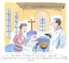 Cartoon: Taufszene (small) by woessner tagged cartoons,karikaturen,woessner,taufbecken,altar,geistlicher,pfarrer,seelsorger,katholisch,evangelisch,katholizismus,protestantismus,szene,mode,trend,trendsetter,gottesdienst,taufszene,zeremonie,ritus,taufe,zeitgeist,wasserpistole,anbiederung,kirche,religion,taufen,kirchlich,kleinkind,säugling,glaubensartikel,mitgliedschaft,aufnahme,glaubensgemeinschaft,religiös