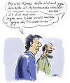 Cartoon: zwangsbehandlung (small) by woessner tagged zwangsbehandlung,psychisch,krank,psychopharmaka,medizin,psychiatrie,finanzkrise,bankenkrise,spekulation,seele