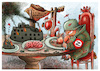 Cartoon: Kremlin butcher (small) by kusto tagged putin,war,ukraine