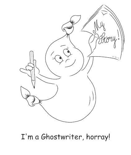 Cartoon: Ghostwriter (medium) by a-b-c tagged geist,geistreich,gespenst,paranormal,abc,wortwitz,ghostwriter,schriftsteller,buch,bücher,biografie,verlag,journalist,lektor,geist,geistreich,gespenst,paranormal,abc,wortwitz,ghostwriter,schriftsteller,buch,bücher,biografie,verlag,journalist,lektor