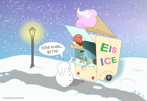 Cartoon: Schoko oder Himbeere? (medium) by a-b-c tagged eis,schnee,winter,frost,schneemann,eissorte,eiswagen,kugel,schneekugel,schneien,kristall,weihnachten,fest,kinder,freude,erdbeereis,schokoeis,vanilleeis,preis,kopflos,laterne,licht,eis,schnee,winter,frost,schneemann,eissorte,eiswagen,kugel,schneekugel,schneien,kristall,weihnachten,fest,kinder,freude,erdbeereis,schokoeis,vanilleeis,preis,kopflos,laterne,licht