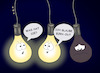 Cartoon: BIRN-OUT (small) by a-b-c tagged abc,lampen,led,licht,leuchten,glühbirne,behaglichkeit,gemütlichkeit,energiesparlampen,strom,defekt,ausgebrannt,burnout,krankheit,depression,müde,schlapp,psyche,matt,abgeschlagenheit,traurigkeit,leiden,erschöpfung,leistung,beruf,arbeit,stress,mobbing