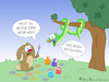 Cartoon: Eierschwund (small) by a-b-c tagged ei,eier,osterei,ostern,feiertag,osterhase,schlange,essen,malen,farben,ostersonntag,karfreitag,bunt