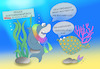 Cartoon: Hai-serkeit (small) by a-b-c tagged krankheit,arzt,corona,meer,hai,scholle,fisch,natur,erkältung,wartezimmer,behandlung,symptome,heiserkeit,wortspiel,wortwitz