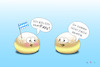 Cartoon: KrapFan (small) by a-b-c tagged abc,cartoon,begeisterung,gebäck,süß,bäcker,kreppel,kräppel,berliner,pfannkuchen,krapfen,thüringen,hessen,bayern,region,regional,bezeichnung,kuchen,fähnchen,dialekt,flagge,bayrisch,fan,mundart,sprache,jargon,idiom,nahrung,essen,genussmittel,niedlich