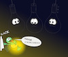 Cartoon: Stromjunkies (small) by a-b-c tagged abc,strom,stromkabel,verbrauch,verbraucher,junkie,abhängigkeit,glühwürmchen,licht,lampen,energie,lichtschalter,dunkelheit,glühbirne,led,spottlichter,on,off,energiewende,tarif,stromrechnung,eegumlage,eeg,kosten