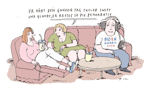 Cartoon: Taylor Swift (medium) by Til Mette tagged taylor,swift
