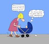 Cartoon: Abubububu (small) by CartoonMadness tagged baby,sprache,mutter