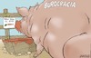 Cartoon: dieta rigurosa (small) by JAMEScartoons tagged puerco,recorte,comida