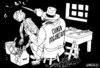 Cartoon: el candidato perfecto (small) by JAMEScartoons tagged crimen,gepeto,titere,corrupcion,impunidad,elecciones,voto,james,jaime,mercado