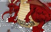 Cartoon: Llego la comision ANTIcorrupcion (small) by JAMEScartoons tagged dragon,cucaracha,corrupcion,politico