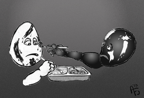Cartoon: Rassismus (medium) by Back tagged freundschaft,friendship,rassismus,duldsamkeit,duldung,toleranz,racism,forbearance,toleration,sufferance,liberality,liberalism,patienc,magnanimity,sympathy,understanding,charity,lenience,leniency,lenity,indulgence,clemency,permissiveness,complaisance,laxness