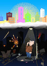 Cartoon: Dream (small) by Back tagged dream,war,clash,peace,conflict,konflikt,traum,krieg,frieden