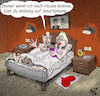 Cartoon: Drei Im Bett (small) by Back tagged kontrolle,untreue,treulosigkeit,verrat,treubruch,familie,familienbeziehungen,digital,netzwerke,cartoon,handysucht,kontrollverlust,handyabhängigkeit,manie,besessenheit,wahn,fimmel,smartphone,sucht,obliquität,abhängigkeit