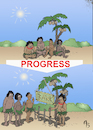 Cartoon: Fortschritt (small) by Back tagged fortschritt,reichtum,rich,progress,armut,gleichwertigkeit,cartoon,ungleichheit,unternehmen