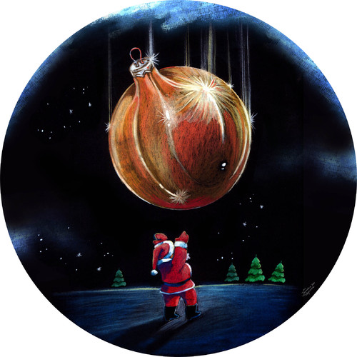 Cartoon: MC (medium) by JARO tagged santa,christmas