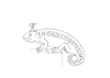 Cartoon: 3.14 Chameleon (small) by Jiri_Sliva tagged math2022