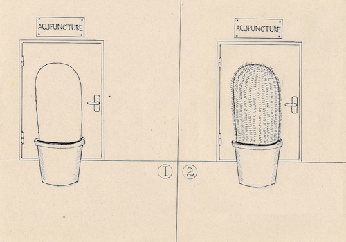 Cartoon: no title (medium) by chakhirov tagged cactus