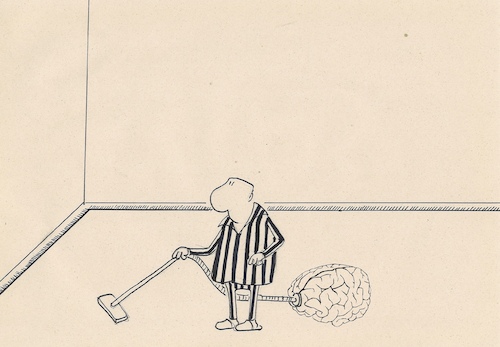 Cartoon: no title (medium) by chakhirov tagged vacuumcleaner