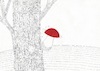 Cartoon: no title (small) by chakhirov tagged mushroom,woodpecker