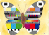 Cartoon: no title (small) by chakhirov tagged butterfly