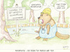 Cartoon: VerDAMMt! (small) by Thomas Novotny tagged biber,beaver,damm,dam,verdammt,damn,bürokratie,bureaucracy,unwelt,environment,aussterben,gefährdete,arten,endangered,species,holz,wood,baum,tree,bauen,build,mensch,human,tier,animal,vorschriften,regulations