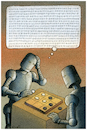 Cartoon: the right move (small) by COST tagged math2022