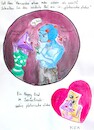 Cartoon: platonic love (small) by LolliPop  tagged math2022 die kritik an datingshows trifft auf suche nach dem idealen körper