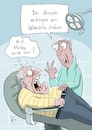 Cartoon: Wurzelziehen (small) by Kiefel tagged math2022,zahn,arzt,wurzel,angst,missverständnis